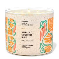 Bath & Body Works® Vanilla Coconut Surf 3-Docht-Kerze 411g