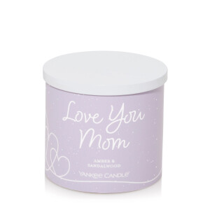 Amber & Sandalwood - Love You Mom 3-Docht-Kerze 411g