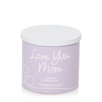 Yankee Candle® Amber & Sandalwood - Love You Mom 3-Docht-Kerze 411g