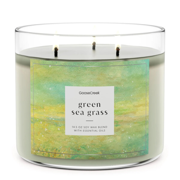 Goose Creek Candle® Green Sea Grass 3-Docht-Kerze 411g