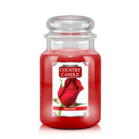 Country Candle™ Red Rose 2-Docht-Kerze 652g