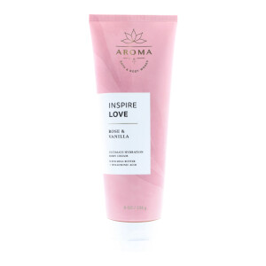 Rose Vanilla (Inspire Love) - Aromatherapy Body Cream 226g