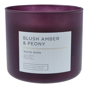 Blush Amber & Peony 3-Docht-Kerze 411g