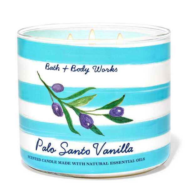 Bath & Body Works® Palo Santo Vanilla 3-Docht-Kerze 411g