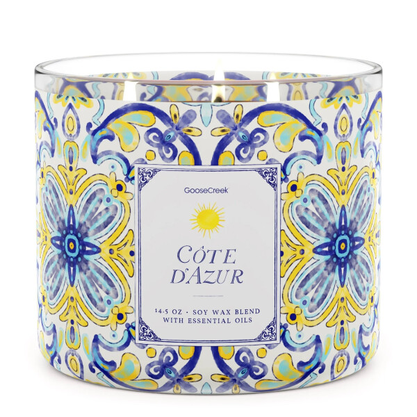 Goose Creek Candle® Cote DAzur 3-Docht-Kerze 411g