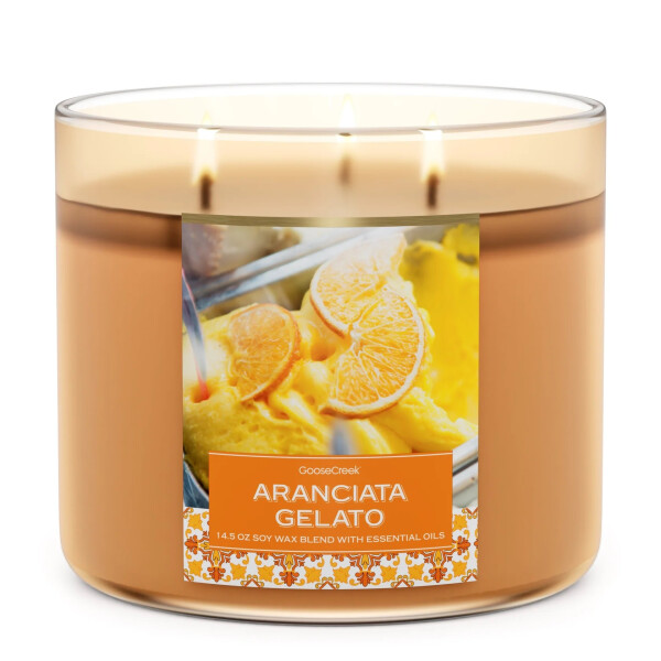 Goose Creek Candle® Aranciata Gelato 3-Docht-Kerze 411g