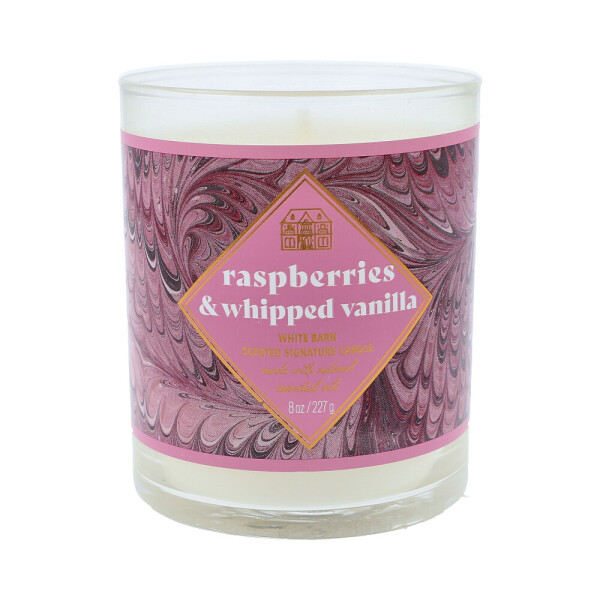 Raspberries & Whipped Vanilla 1-Docht-Kerze 227g