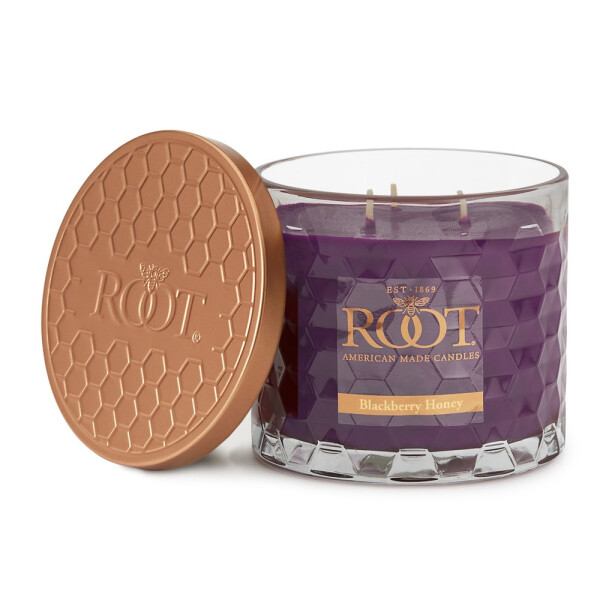 Root Candles® Blackberry Honey 3-Docht-Kerze 411g