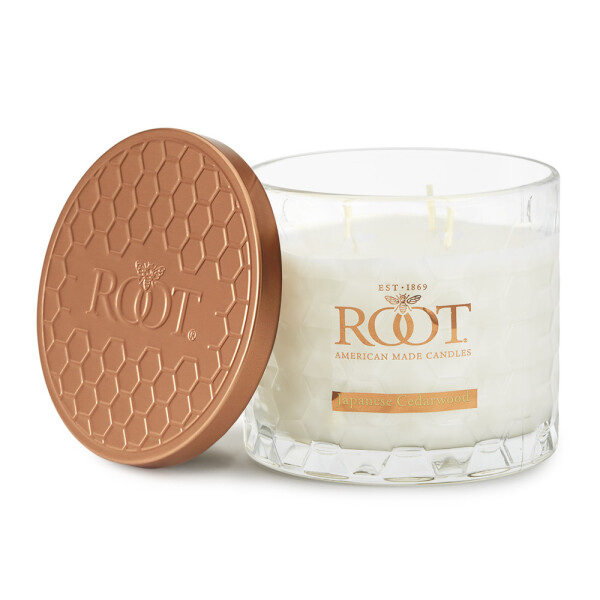 Root Candles® Japanese Cedarwood 3-Docht-Kerze 411g