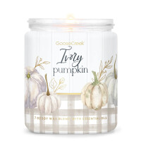 Goose Creek Candle® Ivory Pumpkin 1-Docht-Kerze 198g