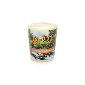 Root Candles® Japanese Cedarwood Votivkerze 60g