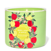 Bath & Body Works® Basil Leaf & Apple 3-Docht-Kerze 411g