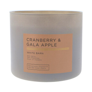 Cranberry & Gala Apple 3-Docht-Kerze 411g