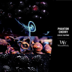 WoodWick® Phantom Cherry Kerzenglas Ellipse 453,6g...