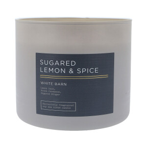 Sugared Lemon & Spice 3-Docht-Kerze 411g