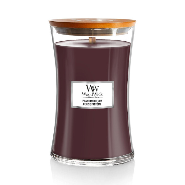 WoodWick® Phantom Cherry Kerzenglas Groß 609,5g mit Knisterdocht