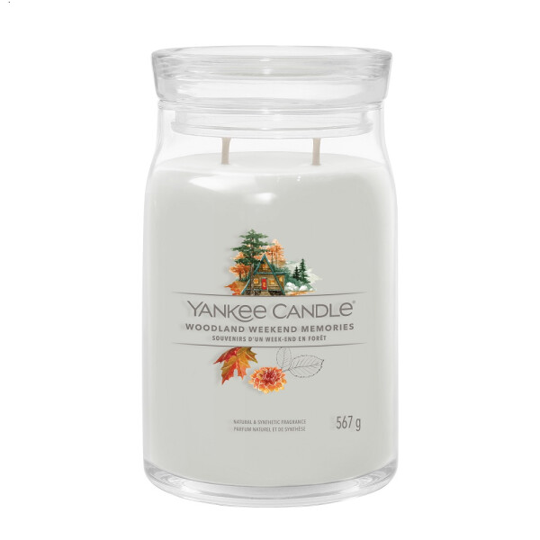 Yankee Candle® Woodland Weekend Memories Signature Glas 567g