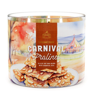 Carnival Pralines 3-Docht-Kerze 411g