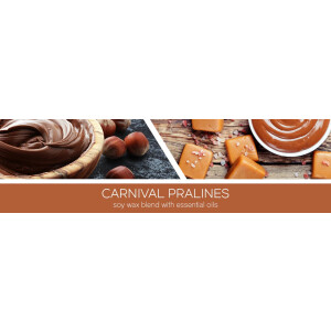 Carnival Pralines 3-Docht-Kerze 411g