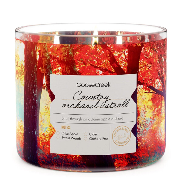 Goose Creek Candle® Country Orchard Stroll 3-Docht-Kerze 411g