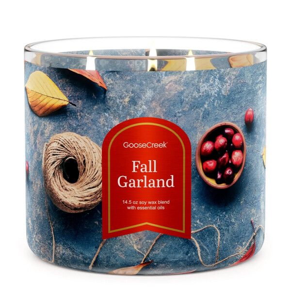 Goose Creek Candle® Fall Garland 3-Docht-Kerze 411g