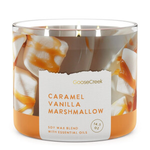 Caramel Vanilla Marshmallow 3-Docht-Kerze 411g