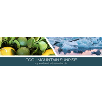 Cool Mountain Sunrise 3-Docht-Kerze 411g