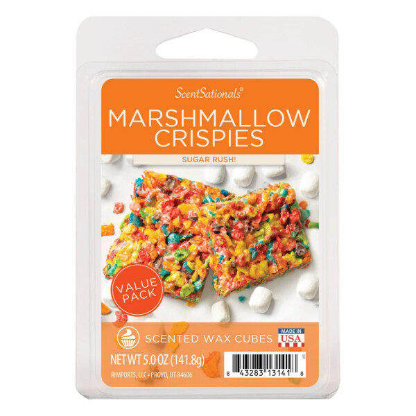 ScentSationals® Marshmallow Crispies Wachsmelt 141,8g Value Pack