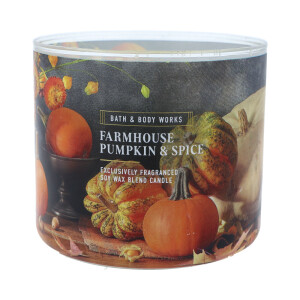 Farmhouse Pumpkin & Spice 3-Docht-Kerze 411g