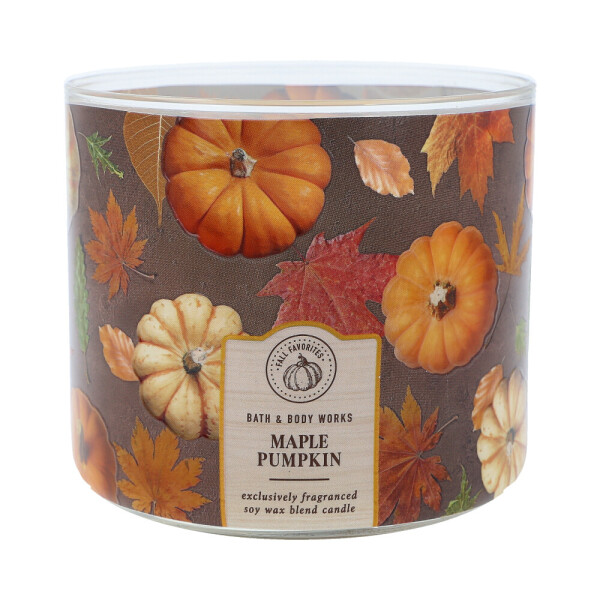 Maple Pumpkin 3-Docht-Kerze 411g