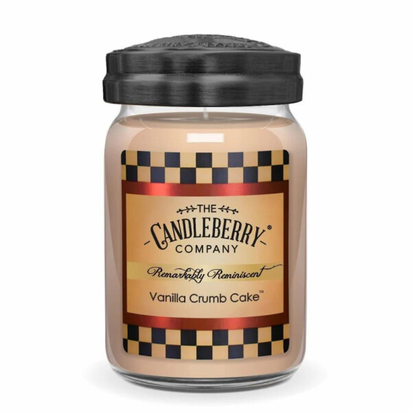 Candleberry® Vanilla Crumb Cake™ Großes Glas 623g