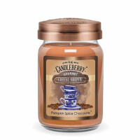 Candleberry® Pumpkin Spice Chocolate™ Großes Glas 623g