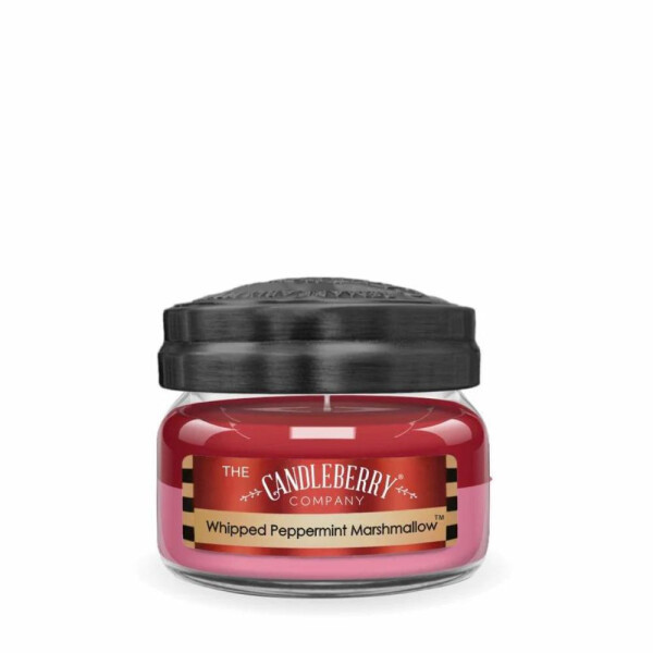 Candleberry® Whipped Peppermint Marshmallow™ Kleines Glas 283g