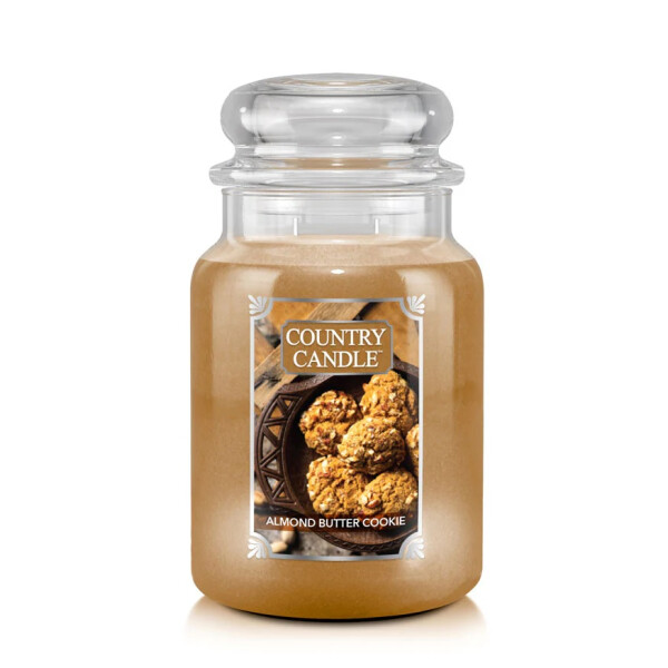 Country Candle™ Almond Butter Cookies 2-Docht-Kerze 652g