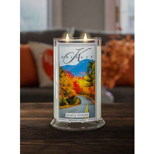 Kringle Candle® Maple Woods 2-Docht-Kerze 623g