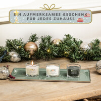 Passport to the Holidays Geschenkset 3 x Mini Glas