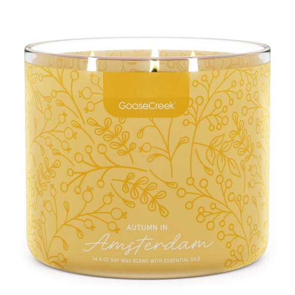 Goose Creek Candle® Autumn in Amsterdam 3-Docht-Kerze 411g