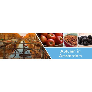 Autumn in Amsterdam 3-Docht-Kerze 411g