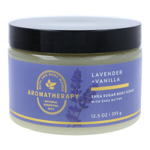 Lavender Vanilla - Aromatherapy Sugar Body Scrub 355g