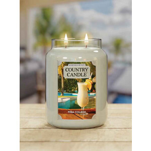 Country Candle™ Pina Colada 2-Docht-Kerze 652g...