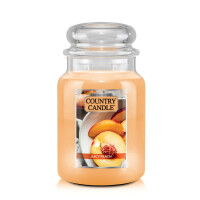 Country Candle™ Juicy Peach 2-Docht-Kerze 652g Limited Edition