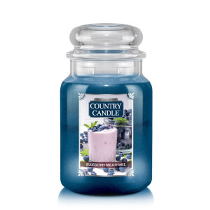 Country Candle™ Blueberry Milkshake 2-Docht-Kerze...