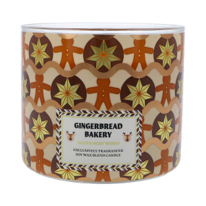 Gingerbread Bakery 3-Docht-Kerze 411g