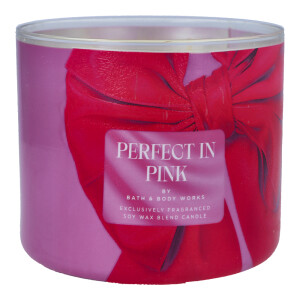 Perfect in Pink 3-Docht-Kerze 411g