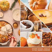 Yankee Candle® Pumpkin Cinnamon Swirl 3-Docht-Kerze 411g