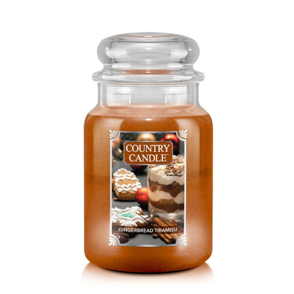 Country Candle™ Gingerbread Tiramisu 2-Docht-Kerze 652g