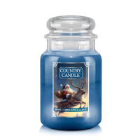 Country Candle™ Here Comes Santa Claus 2-Docht-Kerze 652g