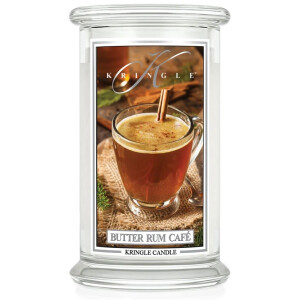 Kringle Candle® Butter Rum Café 2-Docht-Kerze...