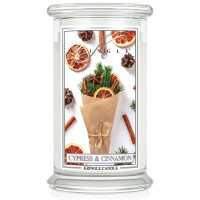 Kringle Candle® Cypress & Cinnamon 2-Docht-Kerze 623g