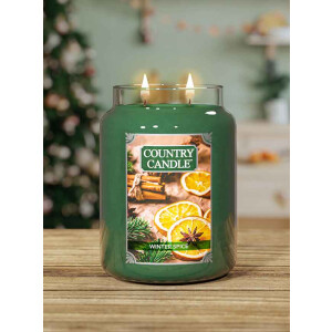 Country Candle™ Winter Spice 2-Docht-Kerze 652g